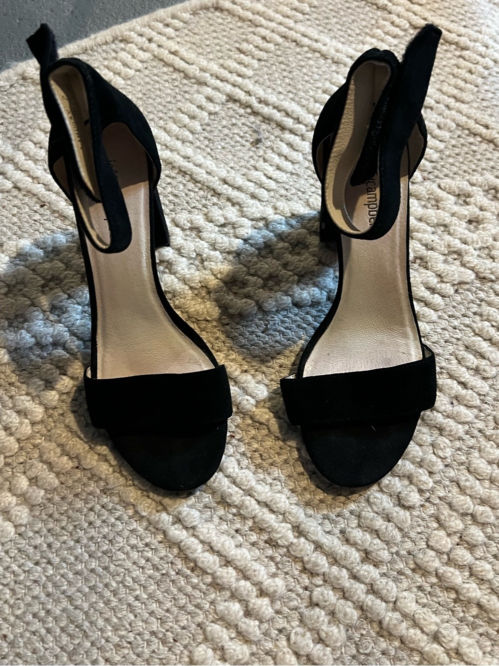 Jeffrey Campbell Lindsay Suede Block Heel